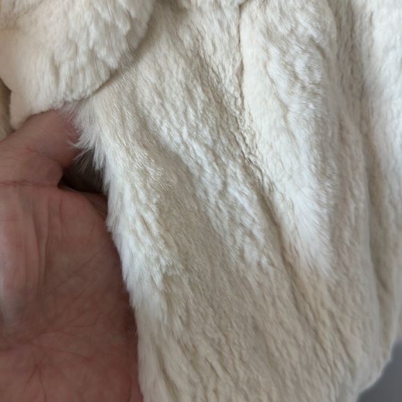 Carole Little Vintage Dyed Sheared Rabbit Jacket Size M - Picture 6 of 14